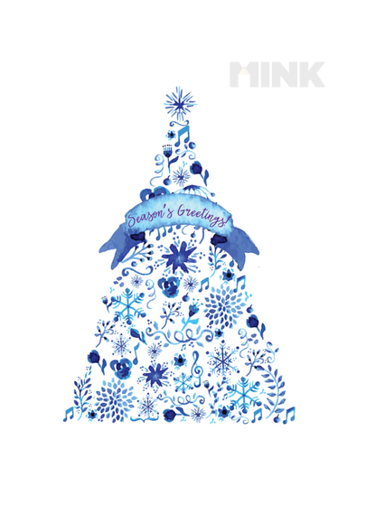 Felicitare - Christmas Tree | Mink