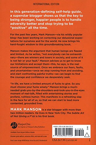 The Subtle Art of Not Giving A F*ck | Mark Manson