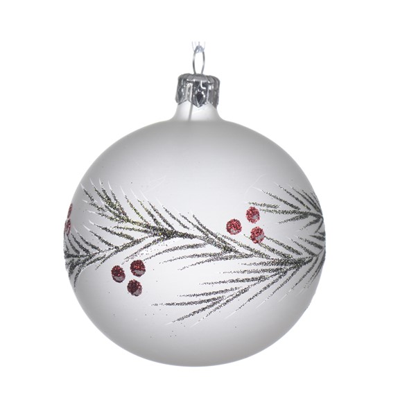 Glob decorativ - Bauble Holly Berry | Kaemingk