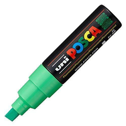 Marker Posca - Verde Fluorescent PC-8K | Uni