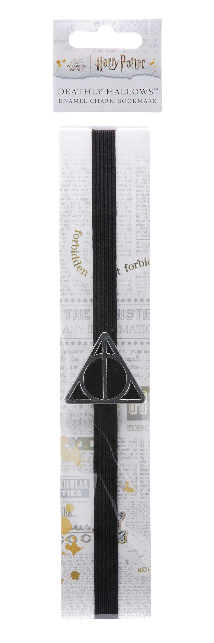 Semn de carte - Harry Potter: Deathly Hallows Enamel Charm Bookmark | Insight Editions