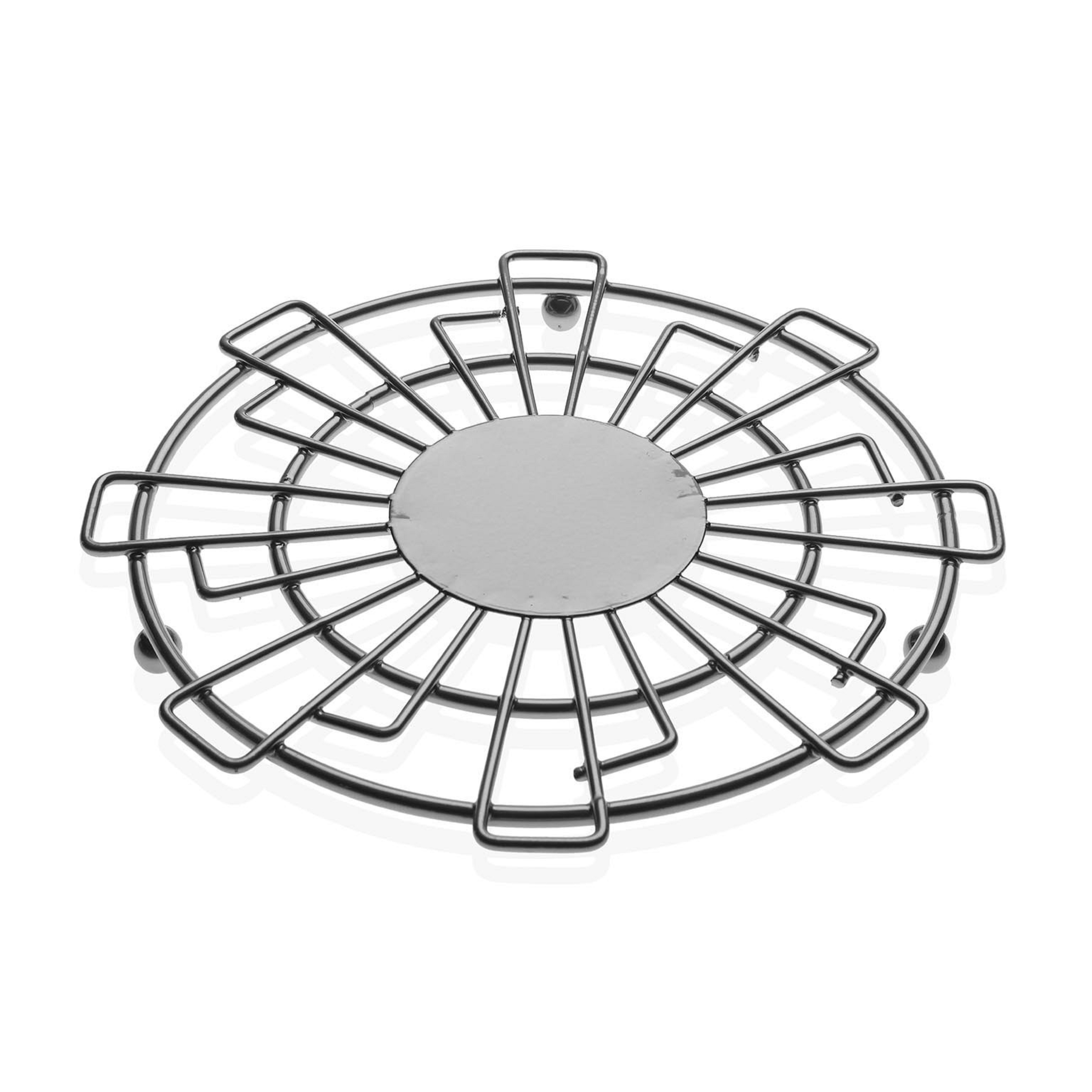 Suport farfurie metalic - Argintiu | Versa