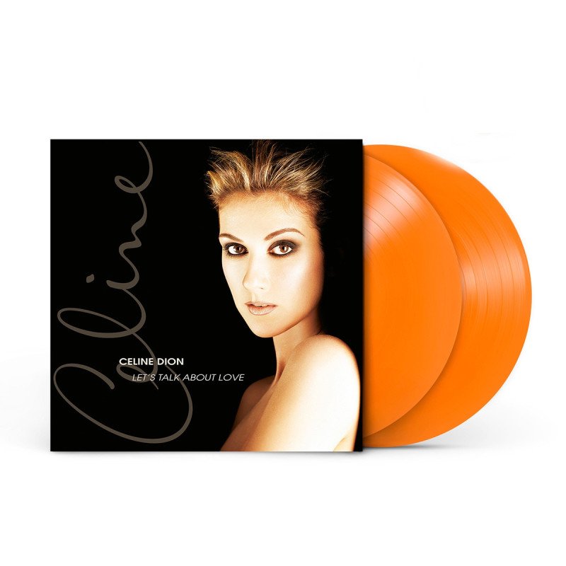 Let\'s Talk About Love (Orange Opaque Vinyl) | Celine Dion