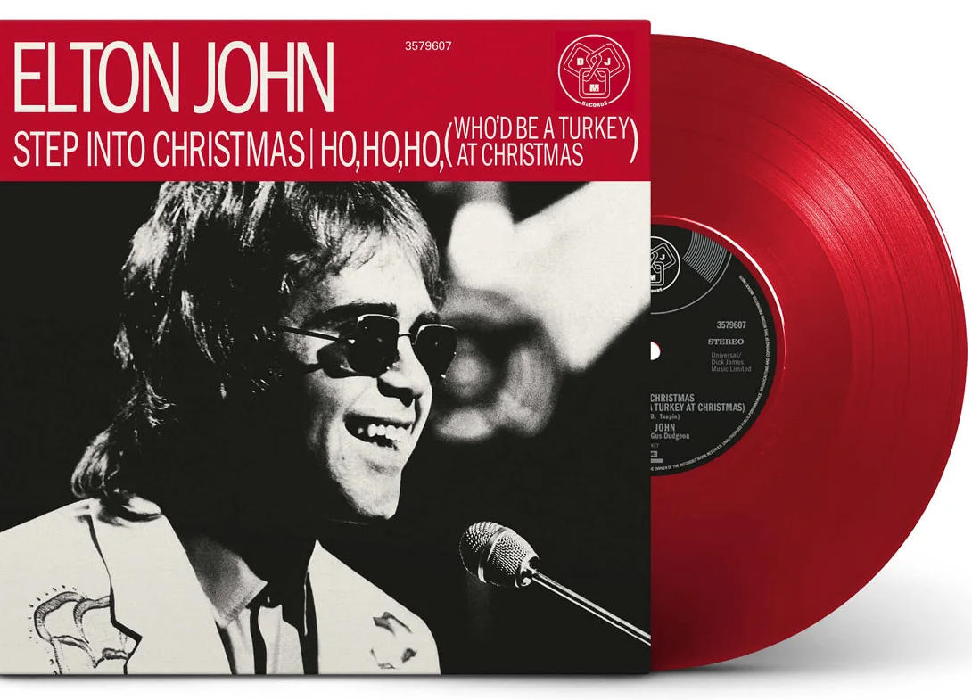 Step into Christmas / Ho, Ho, Ho (Who’d Be a Turkey at Christmas) - Red Vinyl | Elton John