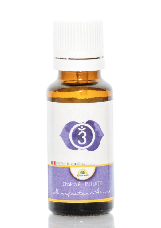 Ulei aromaterapie - Intuitie - Chackra 6, 20 ml | Cred Natura