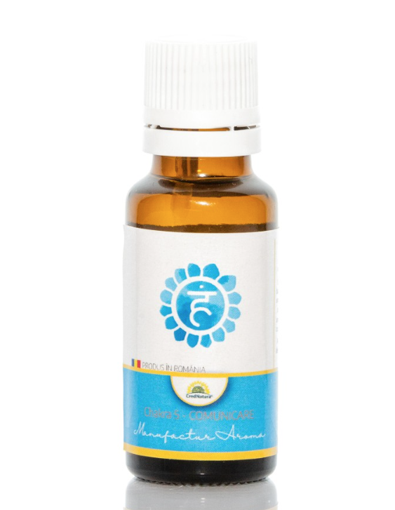 Ulei aromaterapie - Comunicare - Chackra 5, 20 ml | Cred Natura