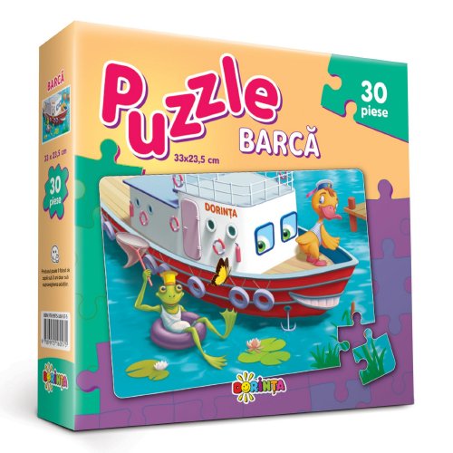 Puzzle 30 piese - Barca | Dorinta