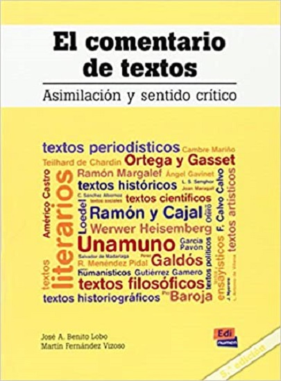 El comentario de textos | Martín Fernández Vizoso, José Antonio Benito Lobo
