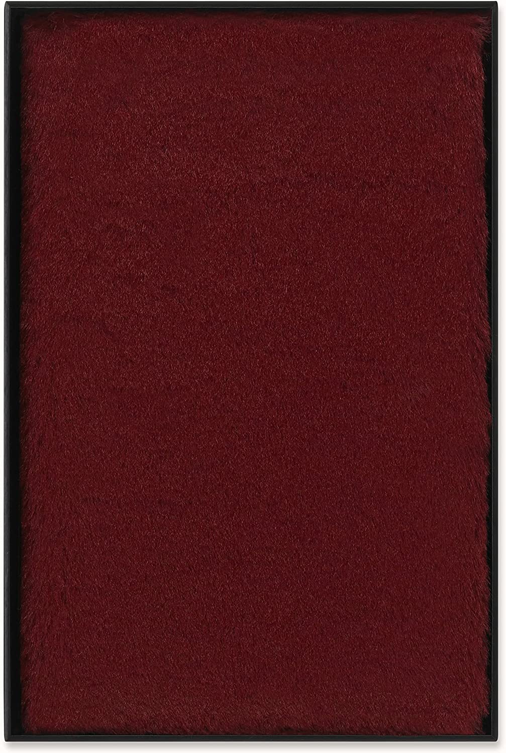 Carnet - Moleskine Faux Fur - Hard Cover, Large, Ruled - Maple Red | Moleskine