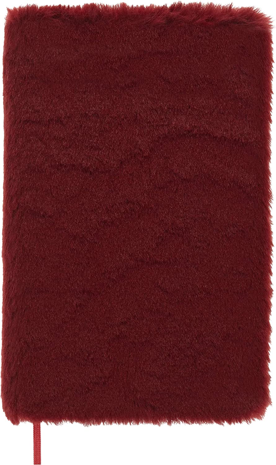 Carnet - Moleskine Faux Fur - Hard Cover, Large, Ruled - Maple Red | Moleskine - 1 | YEO