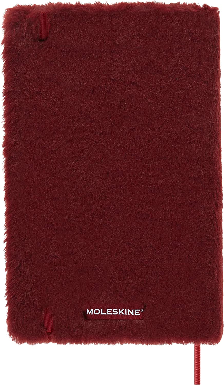 Carnet - Moleskine Faux Fur - Hard Cover, Large, Ruled - Maple Red | Moleskine - 5 | YEO