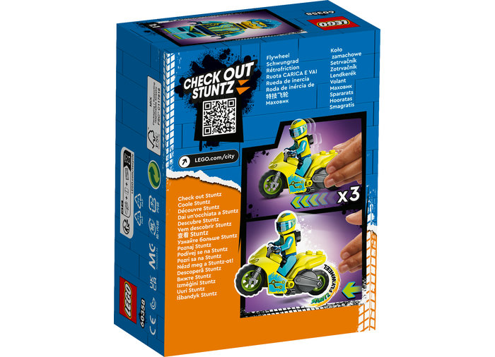 LEGO City - Cyber Stunt Bike (60358) | LEGO