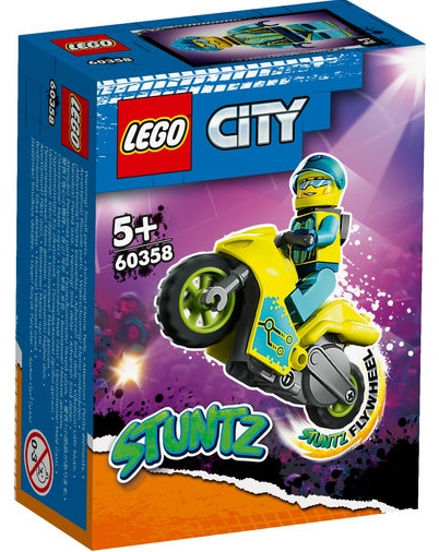 LEGO City - Cyber Stunt Bike (60358) | LEGO - 9 | YEO