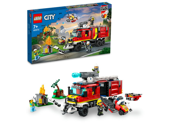 LEGO City - Fire Command Truck (60374) | LEGO - 9 | YEO