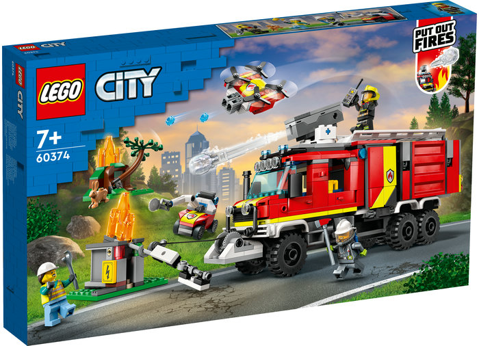 LEGO City - Fire Command Truck (60374) | LEGO - 9 | YEO