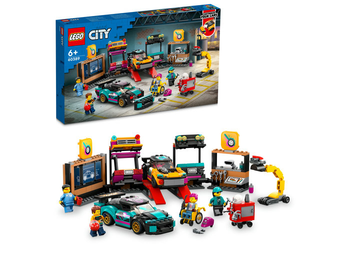  LEGO City - Custom Car Garage (60389) | LEGO 