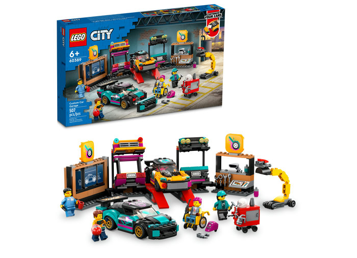 LEGO City - Custom Car Garage (60389) | LEGO - 2 | YEO