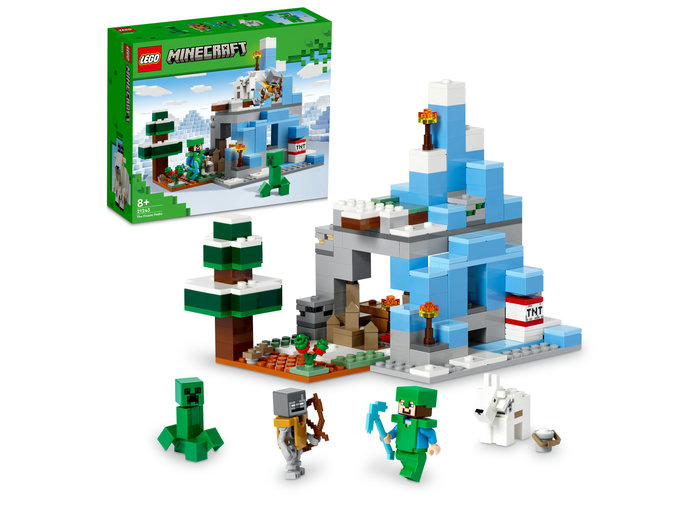 LEGO Minecraft - The Frozen Peaks (21243) | LEGO - 9 | YEO