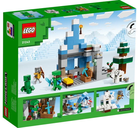 LEGO Minecraft - The Frozen Peaks (21243) | LEGO - 9 | YEO