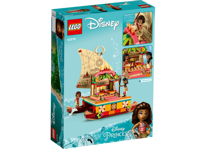 LEGO Disney - Moana\'s Explorer Boat (43210) | LEGO