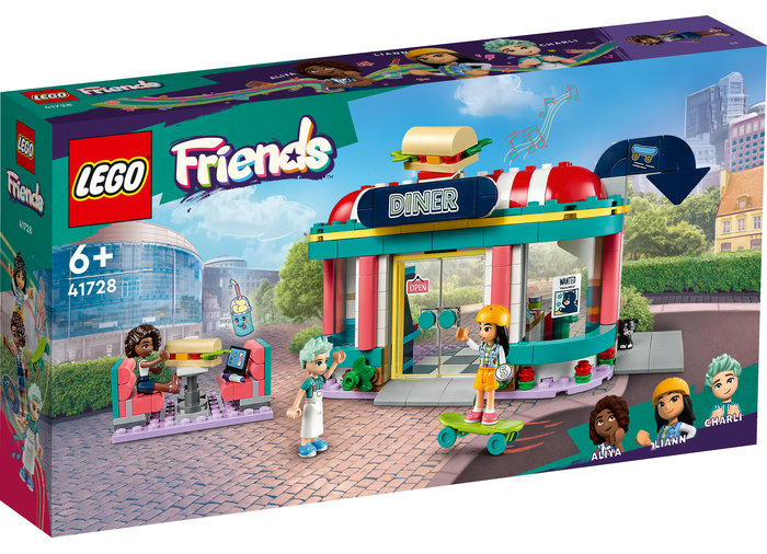 LEGO Friends - Heartlake Downtown Diner (41728) | LEGO - 1 | YEO