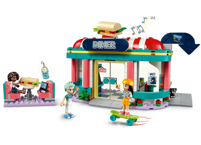 LEGO Friends - Heartlake Downtown Diner (41728) | LEGO - 5 | YEO