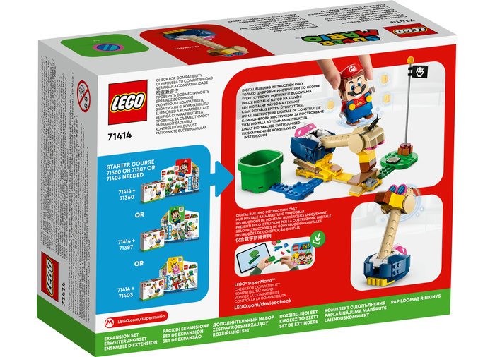 LEGO Super Mario - Conkdor\'s Noggin Bopper - Expansion Set (71414) | LEGO