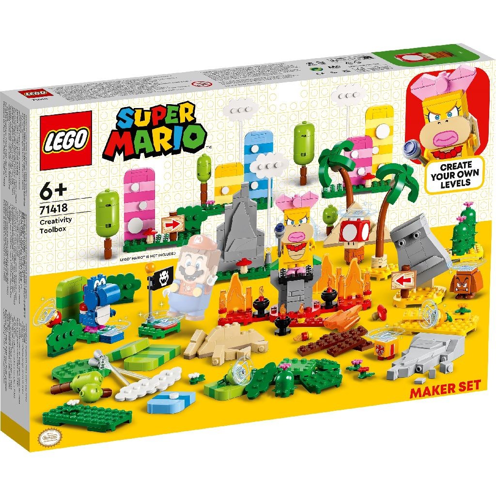 LEGO Super Mario - Creativity Toolbox - Maker Set (71418) | LEGO - 9 | YEO