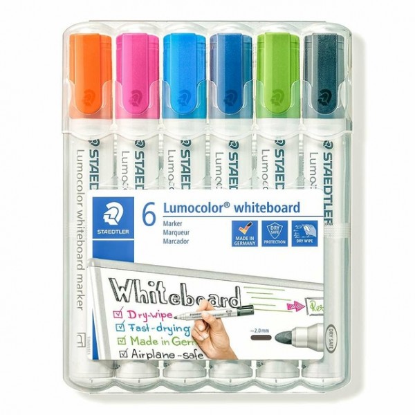 Set markere - Multicolor - 6 culori | Staedtler