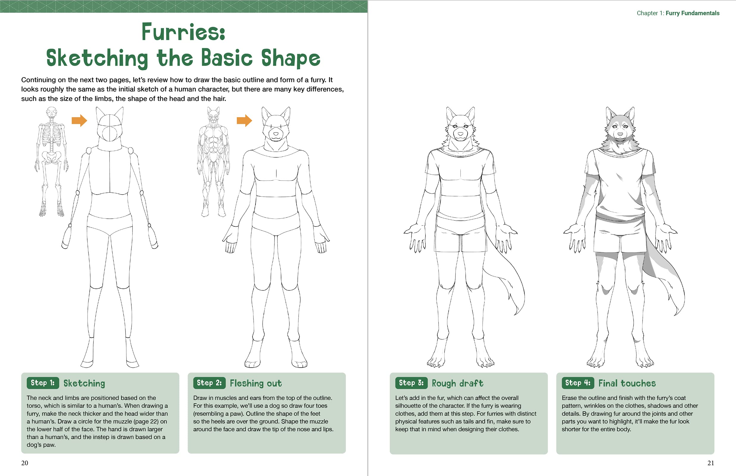 The Ultimate Guide to Drawing Manga Action Furries | - 5 | YEO