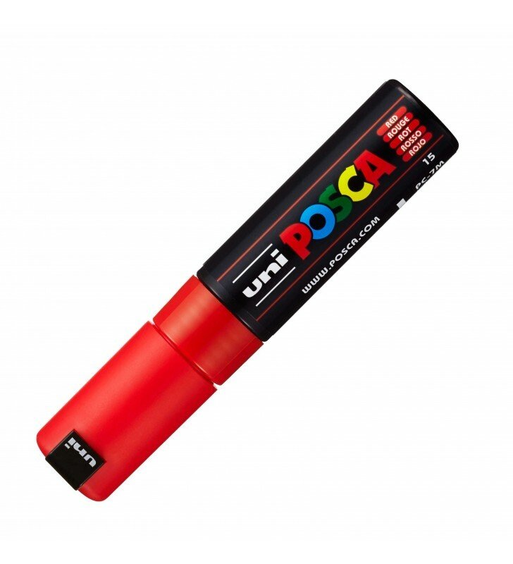 Marker - Posca PC-7M, 4.5-5.5mm, rosu | Uni - 1 | YEO