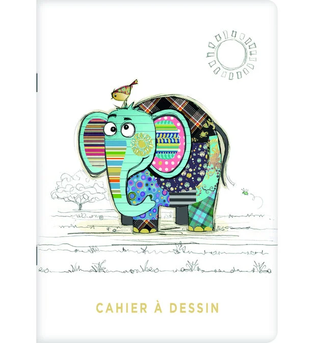 Caiet de desen A5 - Elefant | Kiub