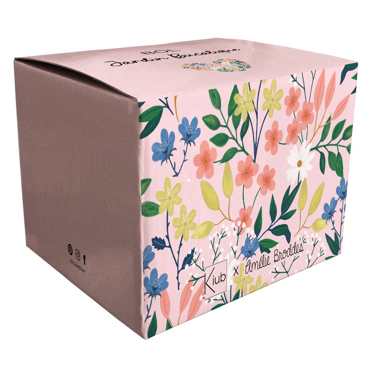 Bol - Jardin Bucolique - Fleurs, Rose | Kiub