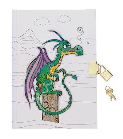 Carnet  - Carnet a secret A5, Kook - Dragon | Kiub