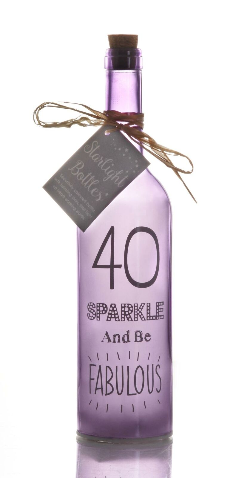 Sticla decorativa - Starlight Bottle - Violet - 40 | Boxer