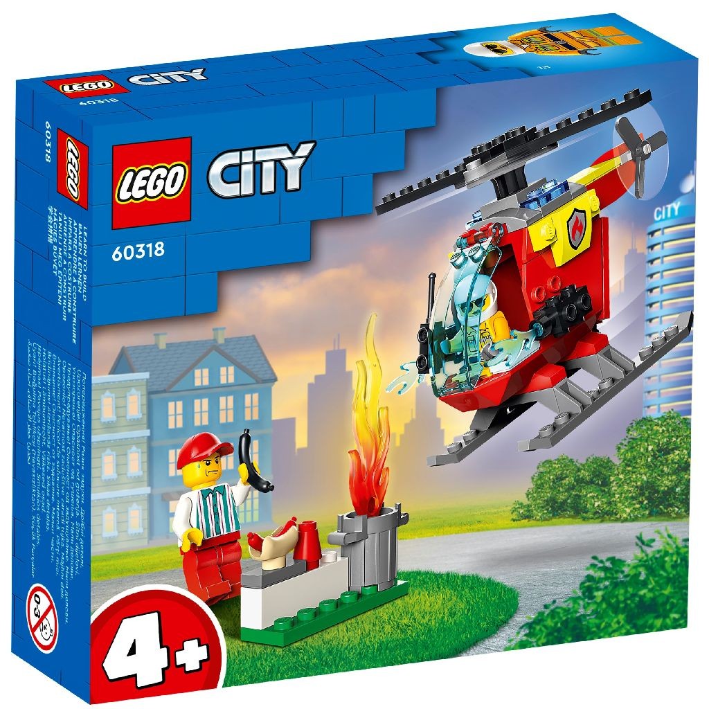 LEGO City - Fire Helicopter (60318) | LEGO