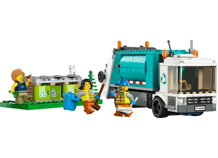 LEGO® City 60386 - Camion de reciclare, 261 piese | LEGO - 6 | YEO