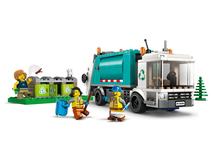 LEGO® City 60386 - Camion de reciclare, 261 piese | LEGO - 7 | YEO