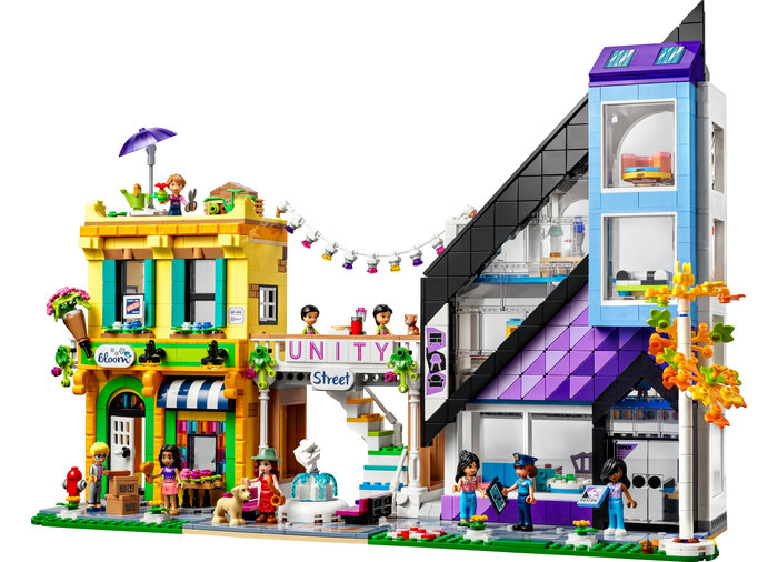 LEGO Friends 41732 - Florarie si magazin de design in centrul orasului,2010 piese | LEGO - 5 | YEO