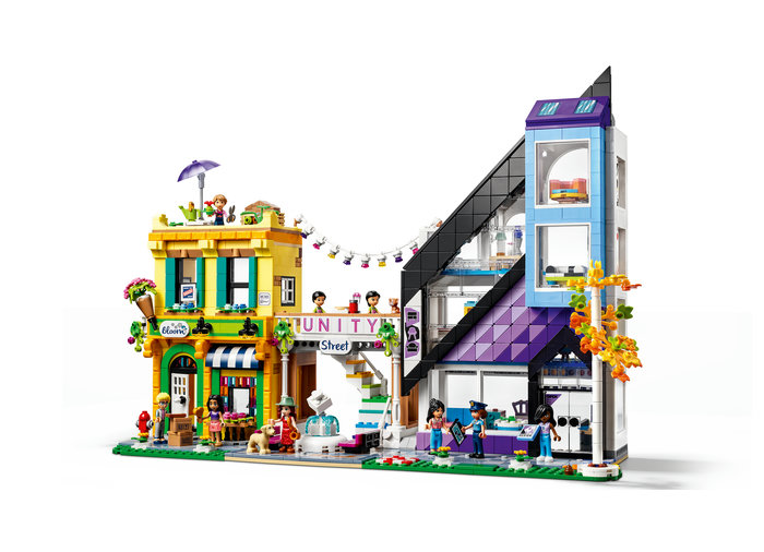 LEGO Friends 41732 - Florarie si magazin de design in centrul orasului,2010 piese | LEGO - 6 | YEO