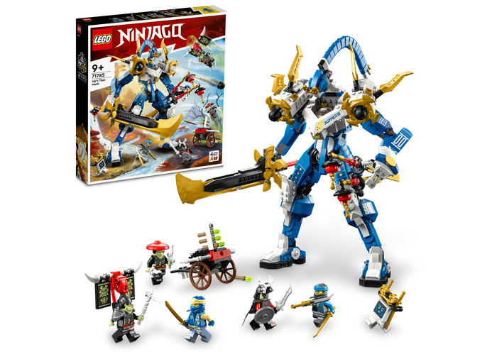 LEGO Ninjago 71785 - Robotul Titan al lui Jay, 794 piese | LEGO