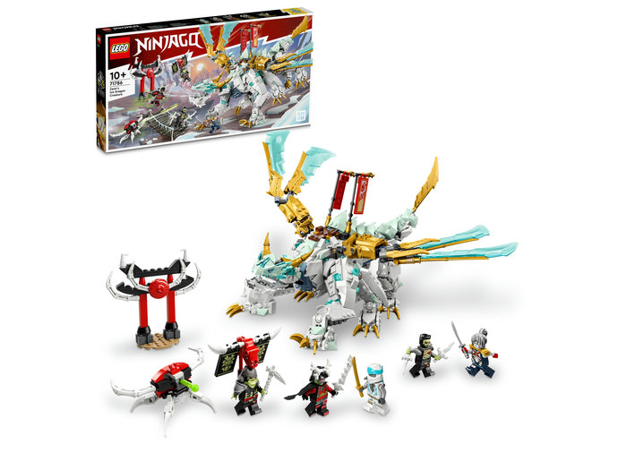 LEGO Ninjago 71786 - Dragonul de gheata al lui Zane, 973 piese | LEGO