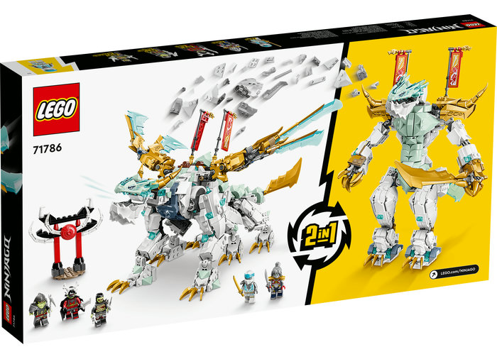 LEGO Ninjago 71786 - Dragonul de gheata al lui Zane, 973 piese | LEGO - 1 | YEO