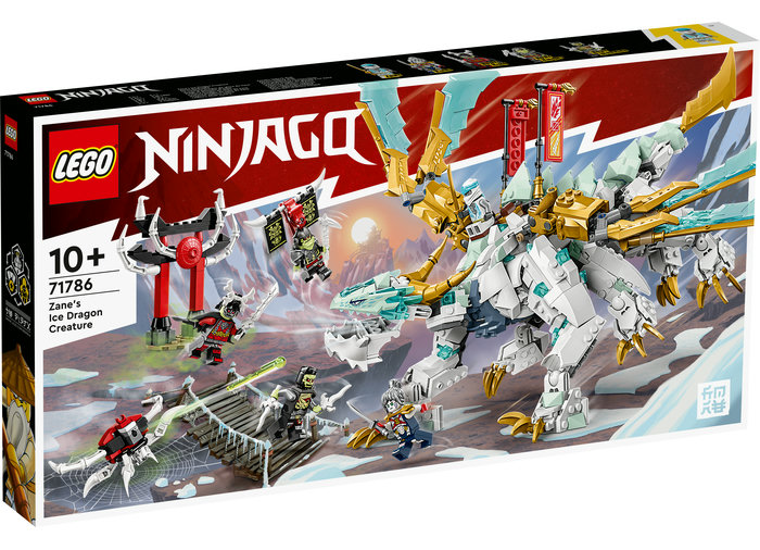 LEGO Ninjago 71786 - Dragonul de gheata al lui Zane, 973 piese | LEGO - 9 | YEO