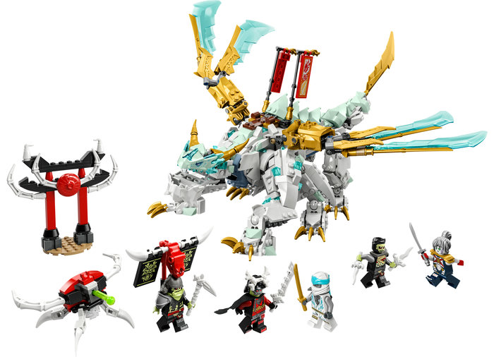 LEGO Ninjago 71786 - Dragonul de gheata al lui Zane, 973 piese | LEGO - 6 | YEO