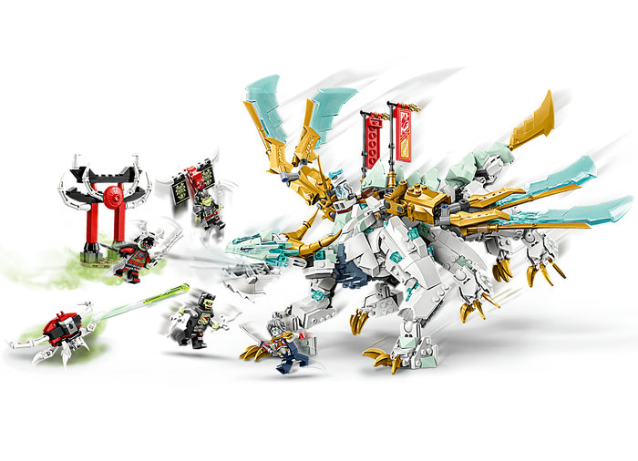 LEGO Ninjago 71786 - Dragonul de gheata al lui Zane, 973 piese | LEGO - 7 | YEO