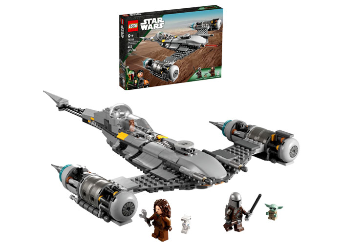 LEGO Star Wars 75325 - Starfighter Nava Stelara N-1 a Mandalorianului,  412 piese | LEGO