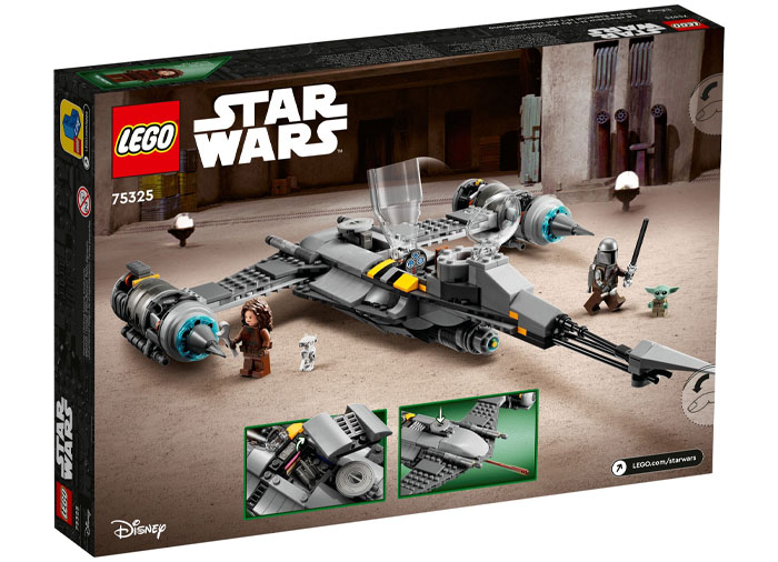 LEGO Star Wars 75325 - Starfighter Nava Stelara N-1 a Mandalorianului, 412 piese | LEGO