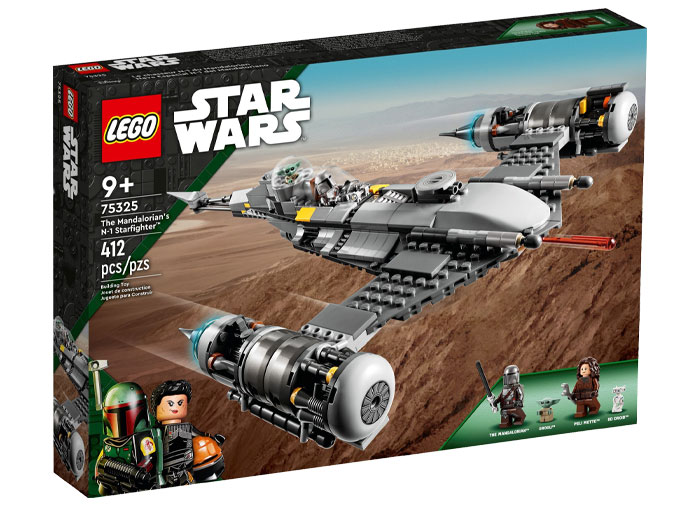 LEGO Star Wars 75325 - Starfighter Nava Stelara N-1 a Mandalorianului, 412 piese | LEGO - 1 | YEO