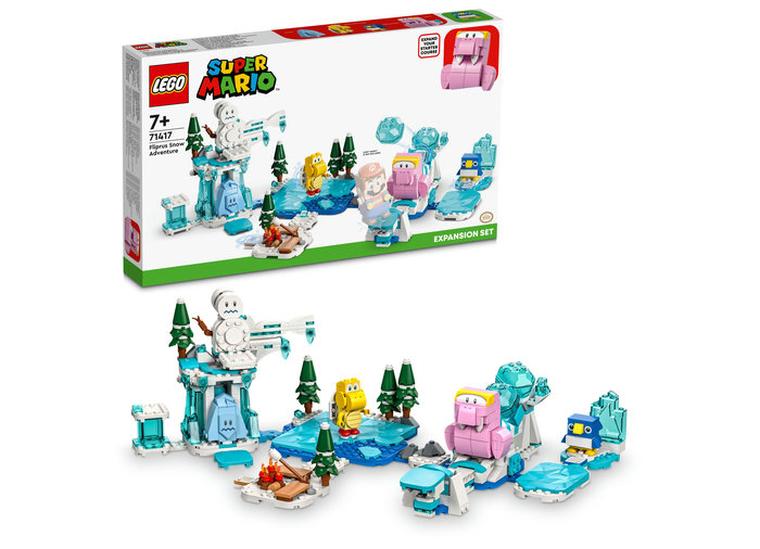 LEGO Super Mario 71417 - Set de extindere - Aventuri in zapada cu Fliprus, 567 piese | LEGO